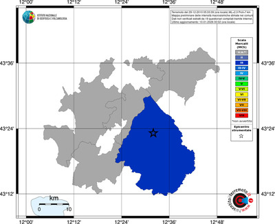 Mappa MCS - territori comuni