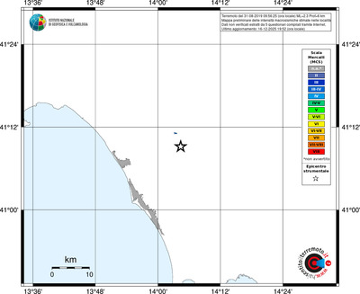 Mappa MCS - territori località