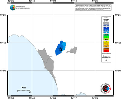 Mappa MCS - territori comuni