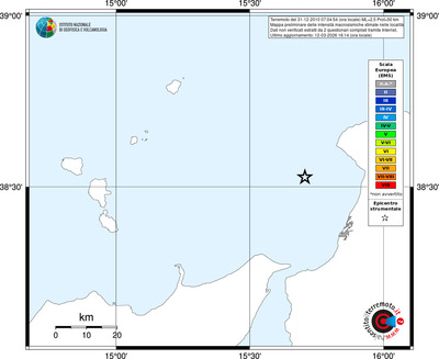 Mappa EMS - territori località