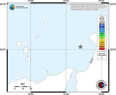 Mappa MCS - territori località