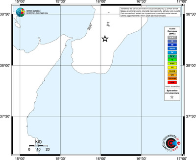 Mappa EMS - territori località