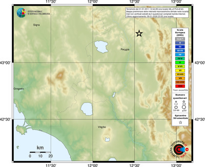 Mappa EMS - località