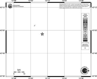 Mappa EMS - territori località