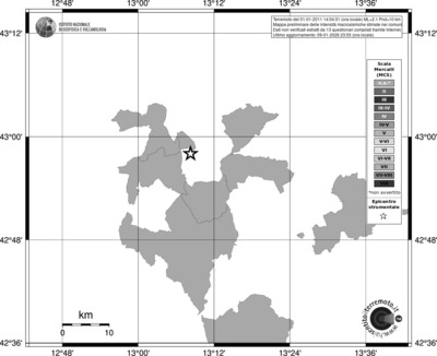 Mappa MCS - territori comuni