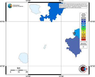 Mappa MCS - territori comuni