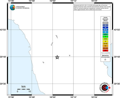 Mappa MCS - territori località