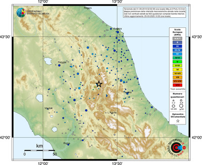 Mappa EMS - località