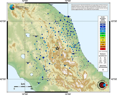 Mappa EMS - comuni