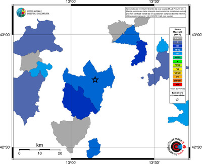 Mappa MCS - territori comuni