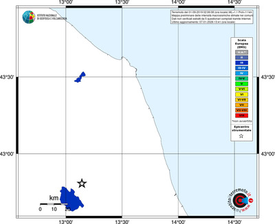 Mappa EMS - territori comuni