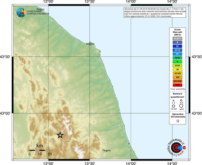 Mappa MCS - località