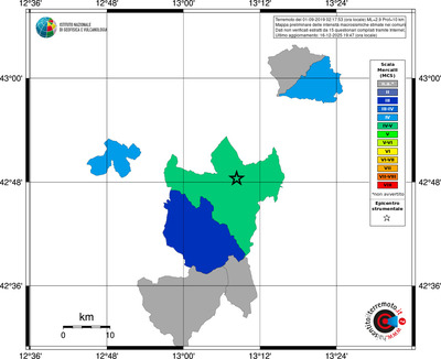 Mappa MCS - territori comuni
