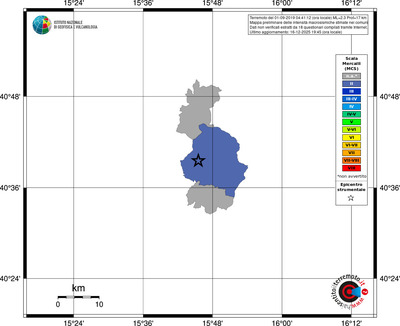 Mappa MCS - territori comuni