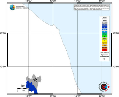 Mappa EMS - territori comuni