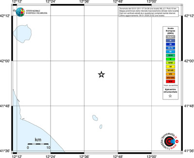 Mappa EMS - territori località