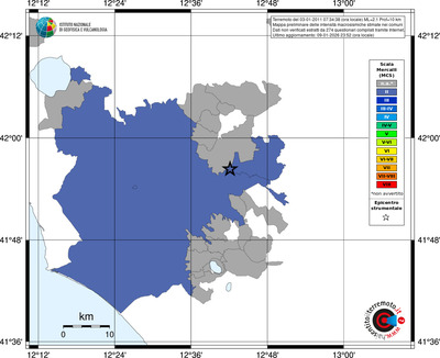 Mappa MCS - territori comuni