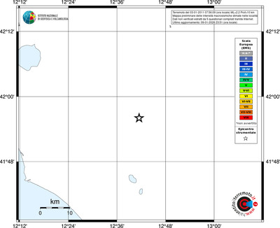 Mappa EMS - territori località