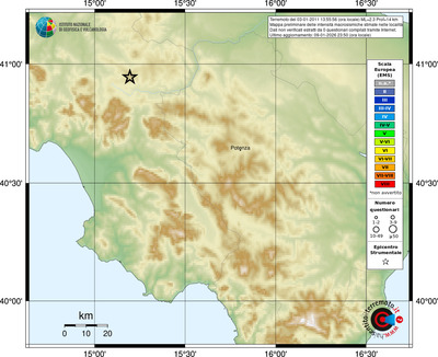 Mappa EMS - località