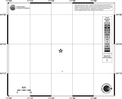 Mappa EMS - territori località