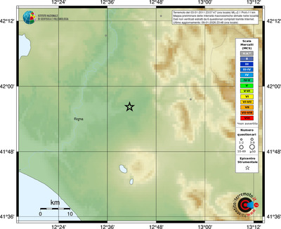 Mappa MCS - località