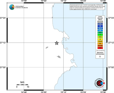 Mappa MCS - territori località