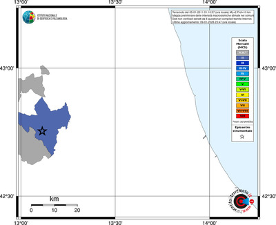 Mappa MCS - territori comuni