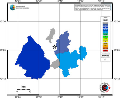 Mappa MCS - territori comuni