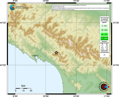 Mappa comuni con almeno 3 questionari