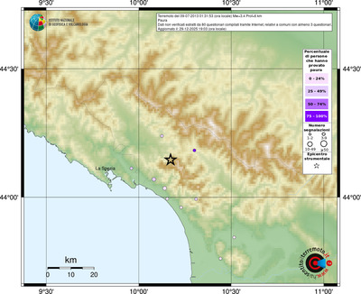 Mappa comuni con almeno 3 questionari