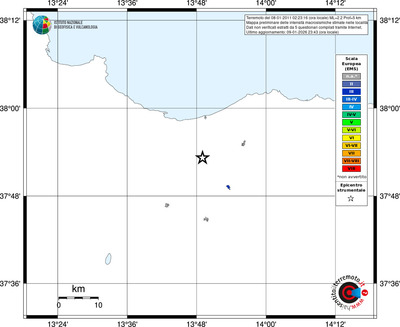 Mappa EMS - territori località
