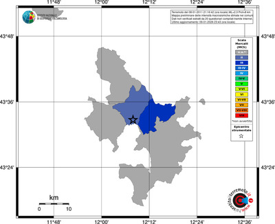 Mappa MCS - territori comuni