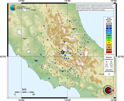 Mappa MCS - comuni