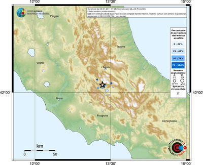 Mappa comuni con almeno 3 questionari