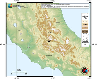 Mappa comuni con almeno 3 questionari