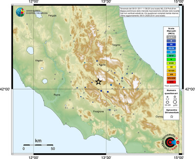 Mappa MCS - località