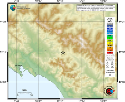 Mappa EMS - località
