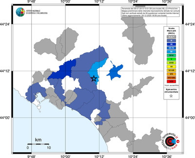 Mappa MCS - territori comuni