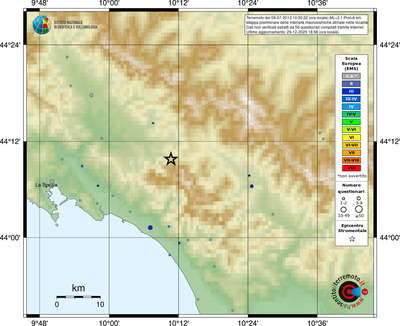 Mappa EMS - località