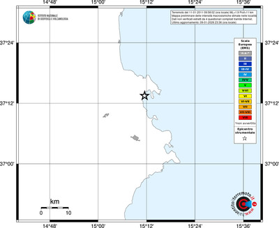 Mappa EMS - territori località