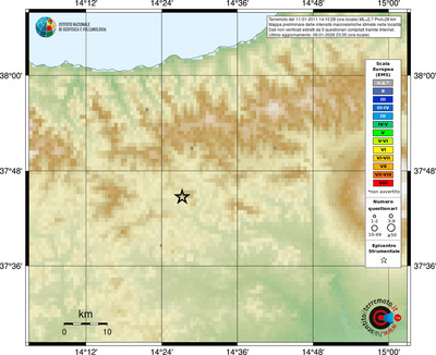 Mappa EMS - località