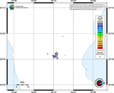 Mappa MCS - territori località