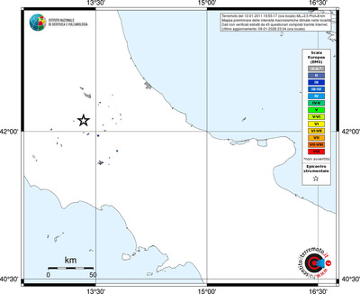 Mappa EMS - territori località