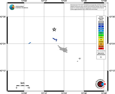 Mappa MCS - territori località