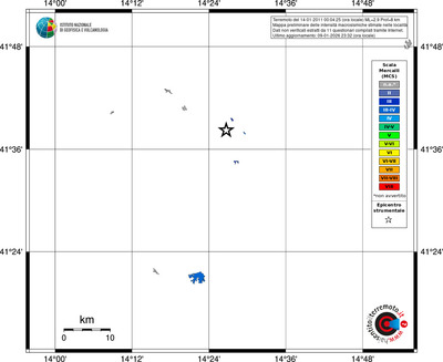 Mappa MCS - territori località