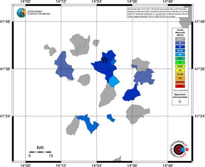 Mappa MCS - territori comuni