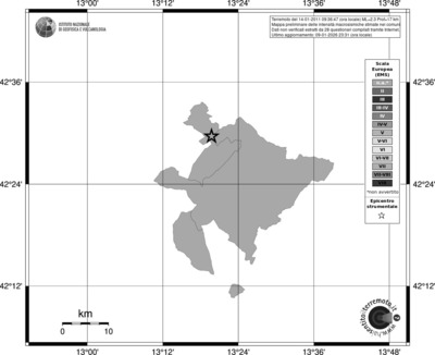 Mappa EMS - territori comuni
