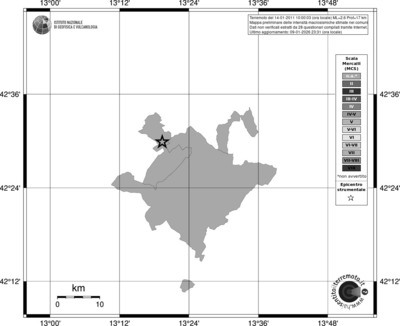 Mappa MCS - territori comuni