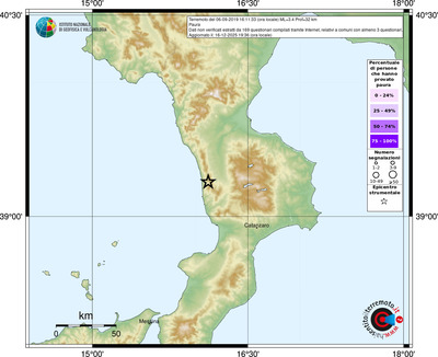 Mappa comuni con almeno 3 questionari