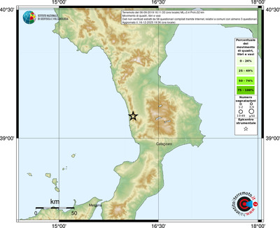Mappa comuni con almeno 3 questionari